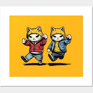 Cat bros Posters and Art